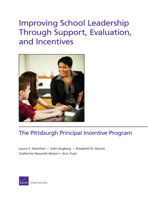 Title details for Improving School Leadership Through Support, Evaluation, and Incentives by Laura S. Hamilton - Available